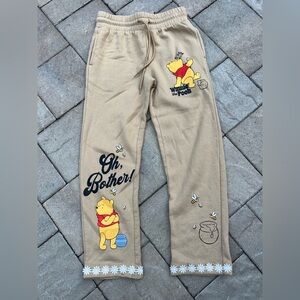 Disney Winnie the Pooh Beige Lounge Jogger Sweat Pants